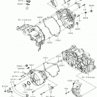 Ninja 300 ABS (EX300BHFA) Крышки двигателя