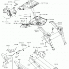 Ninja 1000 Заднее крыло