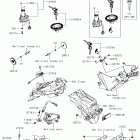 Ninja 300 (EX300AGFA) Замок зажигания  /  замки  /  отражатели