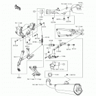 Ninja 650 ABS (EX650-KHFA) Accessory(single seat cover)