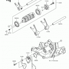 Ninja ZX-6R Шестерни   /  вилки переключения