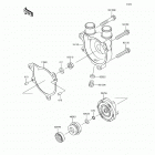 Ninja 650 ABS (EX650-KHFA) Водяной насос