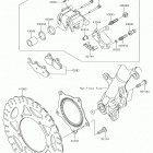 Ninja 300 ABS (EX300BHFA) Передний тормоз