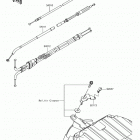 Ninja ZX-6R ABS Тросы управления