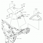 Ninja 300 ABS (EX300BHFA) Seat(bgf-bhfa)