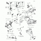 Ninja 650 ABS (EX650-KHFA) Замок зажигания  /  замки  /  отражатели