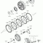 Ninja 300 (EX300AGFA) Сцепление