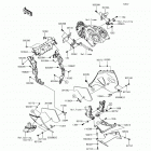 Ninja 650 ABS (EX650-KHFA) Обтекатель нижний