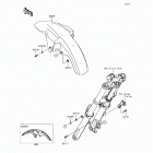Versys-X 300 ABS (KLE300-CHF) Крыло переднее