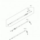 Ninja 300 ABS (EX300BHFA) Тросы управления