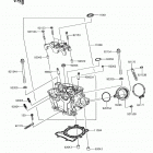 KX250F (KX252AHF) Головка цилиндров