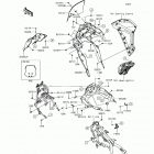 Versys-X 300 ABS (KLE300-CHF) Обтекатели