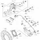 VERSYS 1000 (KLZ1000BHF) Задний тормоз