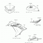 Ninja 300 (EX300AGFA) Decals(red)(agf)(ca,us)