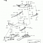 Ninja ZX-6R ABS Боковые обтекатели