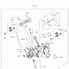 Ninja 300 ABS (EX300BHFA) Акселератор