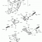 Ninja 300 (EX300AGFA) Подножки