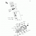 Ninja H2 Carbon (ZX1000-XHFA) Crankshaft  /  piston(s)