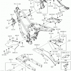 KLX150BF (KLX150FHFB) Боковые крышки  /  крышка цепи