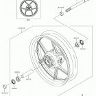 Ninja 1000 Переднее колесо