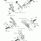 Ninja ZX-6R ABS Подножки
