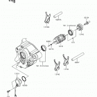 KX250F (KX252AHF) Шестерни   /  вилки переключения