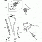 KX250F (KX252AHF) Распредвал(ы)  /  натяжитель