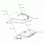 Ninja 1000 Боковые обтекатели