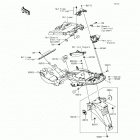 Ninja 650 ABS (EX650-KHFA) Заднее крыло