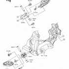 KX250F (KX252AHF) Подножки