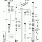 KX250F (KX252AHF) Front fork(1  /  2)