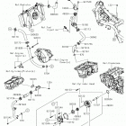 Ninja 300 ABS (EX300BHFA) Патрубки охлаждения