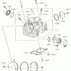 KLX150BF (KLX150FHFB) Головка цилиндров