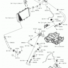Ninja 1000 Патрубки охлаждения