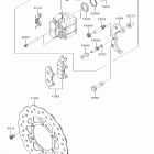 KLX150BF (KLX150FHFB) Передний тормоз