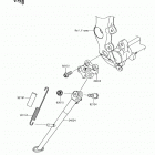 Ninja ZX-6R Подножка