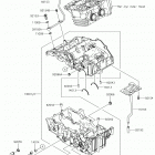 Ninja 300 ABS (EX300BHFA) Картер двигателя