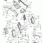 KX250F (KX252AHF) Радиатор