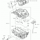 Ninja 300 (EX300AGFA) Картер двигателя