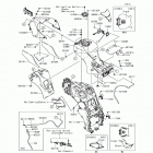 Ninja 650 ABS (EX650-KHFA) Топливный бак