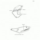 KLR650 (KL650-EHFA) Decals(gray)(egfa)