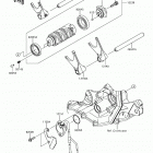 Ninja ZX-6R ABS Шестерни   /  вилки переключения