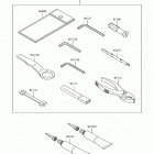 Ninja ZX-6R ABS Owner's tools