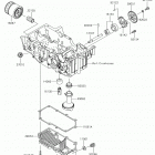 Ninja 300 ABS (EX300BHFA) Масляный насос  /  масляный фильтр