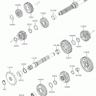 KLX150BF (KLX150FHFB) Трансмиссия