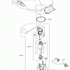 Ninja 300 ABS (EX300BHFA) Топливный насос