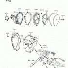 KX250F (KX252AHF) Воздушный фильтр