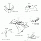 Ninja 300 ABS (EX300BHFA) Decals(orange)(bgf)(cn)