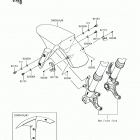 Ninja ZX-6R ABS Крыло переднее