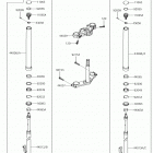 Z125 PRO Передняя вилка